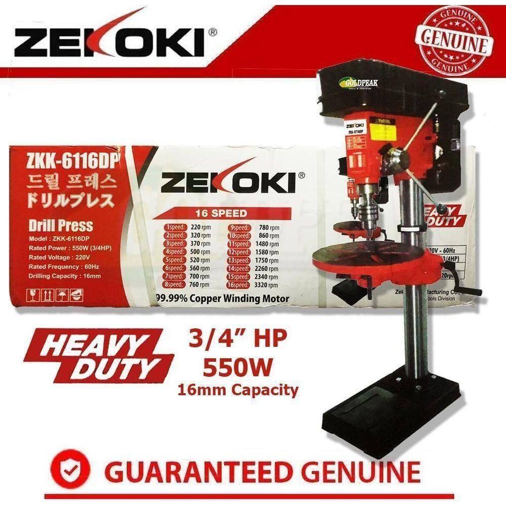 Zekoki ZKK-6116DP Drill Press - Goldpeak Tools PH Zekoki Zekoki ZKK-6116DP Drill Press - Goldpeak Tools PH Zekoki